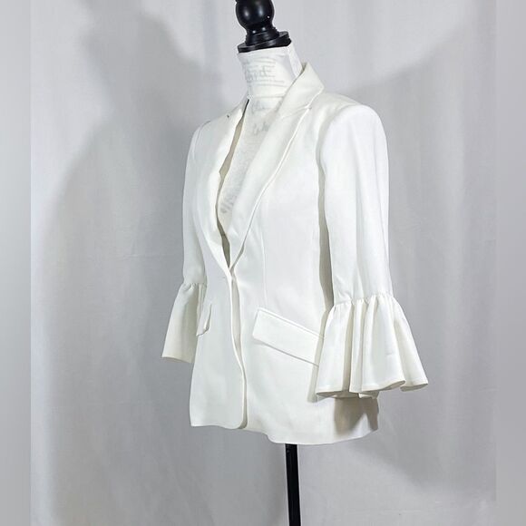 Cinq à Sept Madeline Bell-Sleeve Blazer size 2 - Picture 9 of 14
